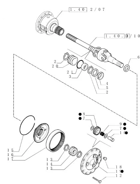 87576872 - планетарная передача